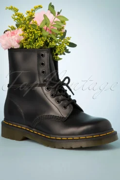 Dr. Martens 1460 Smooth Enkellaarzen In Zwart><noscript><img width=