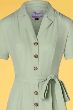 Banned Retro Adventure Ahead Jumpsuit In Groen>Vrouwen Playsuits & Jumpsuits