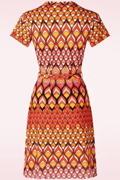 Smashed Lemon Alba Jurk In Multi><noscript><img width=