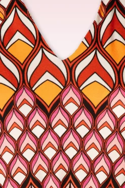 Smashed Lemon Alba Jurk In Multi><noscript><img width=