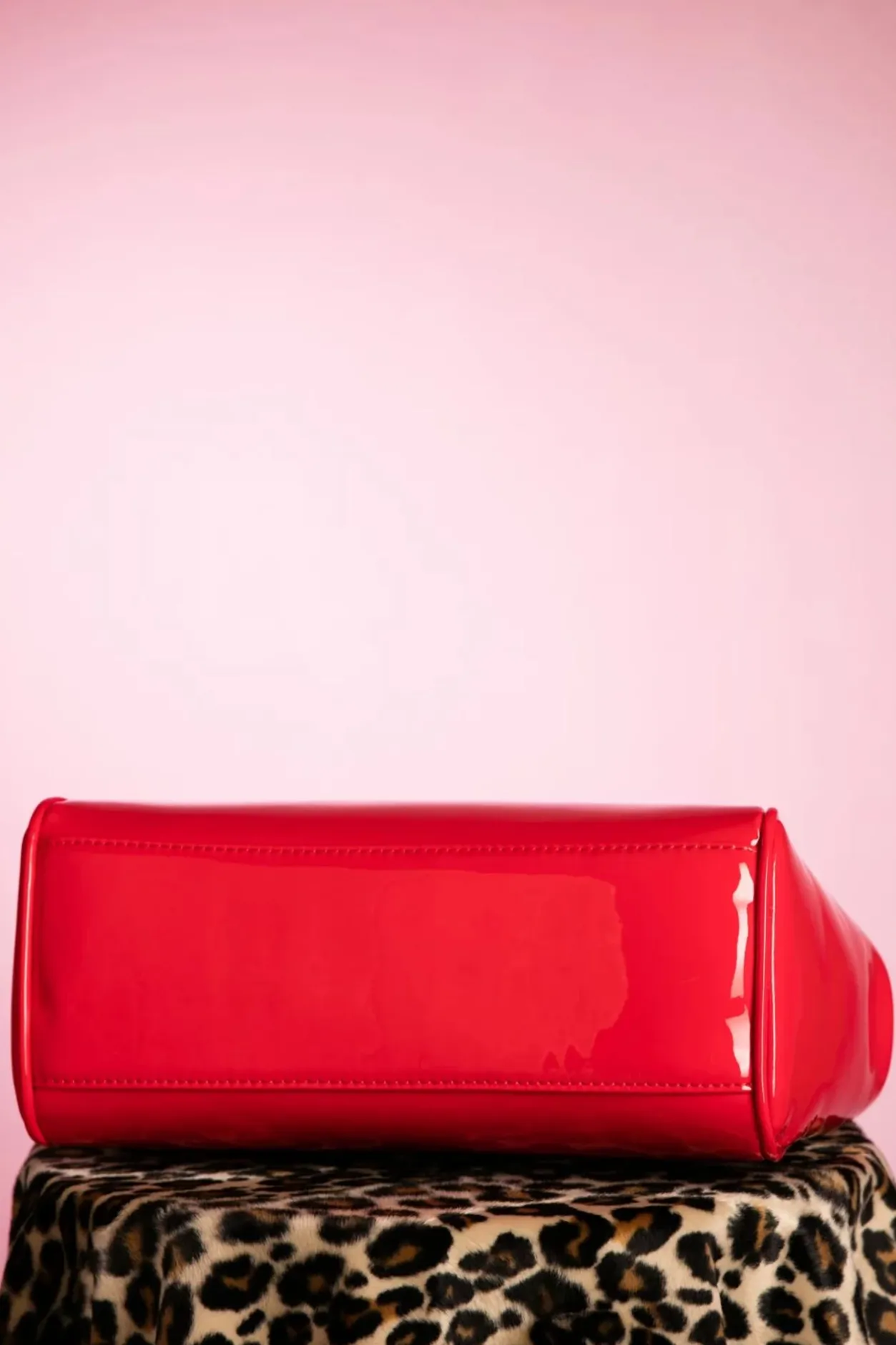 Banned Retro Amerikaanse Vintage Patenttas In Rood>Vrouwen Tassen