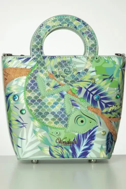 Vendula Animal Park Clancy Chameleon Mini Tas In Groen>Vrouwen Tassen