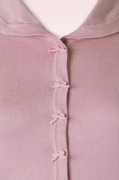Banned Retro April Cardigan Met Korte Mouwen In Blush><noscript><img width=