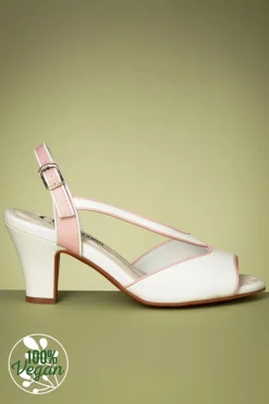Miss Candyfloss Ava Lilibeth Sandalen In Whisper White En Pearl Blush><noscript><img width=