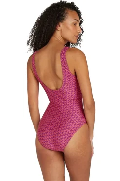 TC Beach Badpak Met V-Hals In Koraal><noscript><img width=