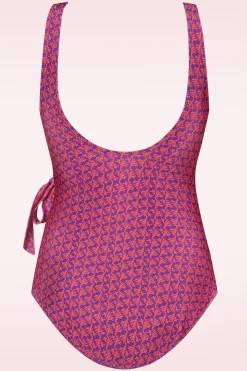 TC Beach Badpak Met V-Hals In Koraal><noscript><img width=