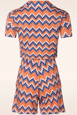 Bakery Ladies Bibi Playsuit In Ministeck Kobalt>Vrouwen Playsuits & Jumpsuits