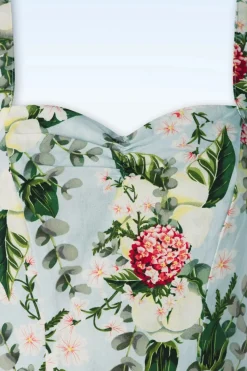 Banned Retro Bloom Halter Swing Jurk In Lichtblauw><noscript><img width=