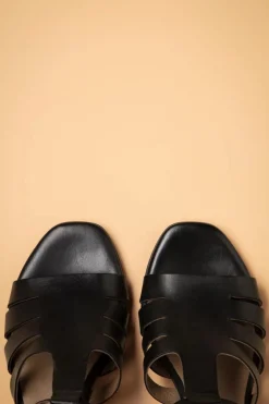 Miz Mooz Boardwalk Sandalen In Zwart>Vrouwen Sandalen