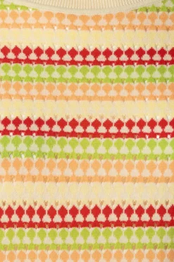 King Louie Boatneck Boyd Top In Creme><noscript><img width=