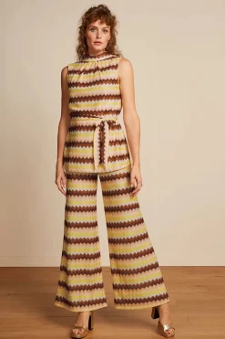 King Louie Border Palazzo Carmine In Mock Oranje><noscript><img width=