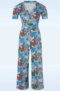 Cissi och Selma Britta Jumpsuit In Fageltivoli Bla>Vrouwen Playsuits & Jumpsuits