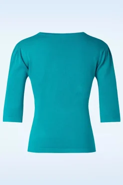 Vixen Butterfly Gebreide Trui In Turquoise>Vrouwen Truitjes