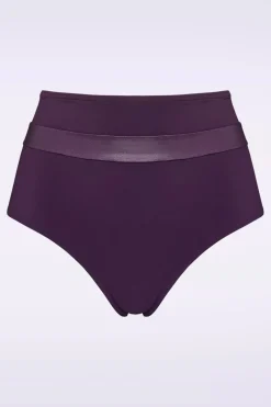 Marlies Dekkers Cache Coeur Slip Met Hoge Taille In Dieppaars><noscript><img width=