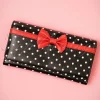 Banned Retro Carla Bow Polka Portemonnee In Zwart En Rood>Vrouwen Portemonnees