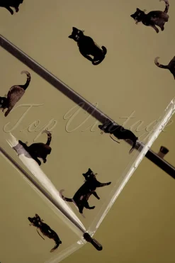 So Rainy Chat Noir Transparante Koepelparaplu In Zwart>Vrouwen Paraplu's