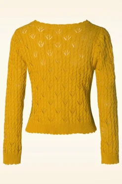 Mak Sweater Claudia Vest In Honing>Vrouwen Bolero's & Capes