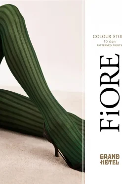 Fiorella Colour Story Panty In Donkergroen>Vrouwen Panty's