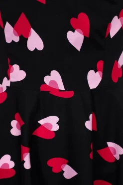 Bunny Confetti Swing Jurk In Zwart><noscript><img width=