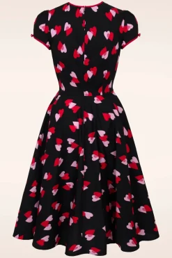 Bunny Confetti Swing Jurk In Zwart><noscript><img width=