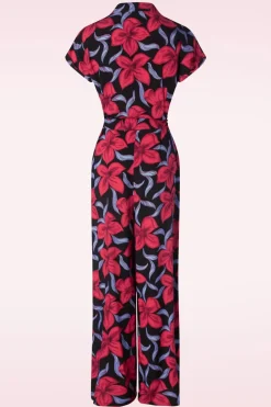 King Louie Daisy Jumpsuit Deacon In Zwart><noscript><img width=