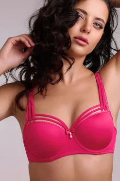 Marlies Dekkers Dame De Paris Padded Balcony Bh In Azalea Rood>Vrouwen Bh's
