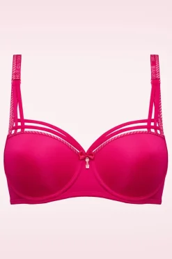 Marlies Dekkers Dame De Paris Padded Balcony Bh In Azalea Rood>Vrouwen Bh's