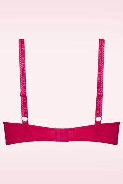 Marlies Dekkers Dame De Paris Padded Balcony Bh In Azalea Rood><noscript><img width=