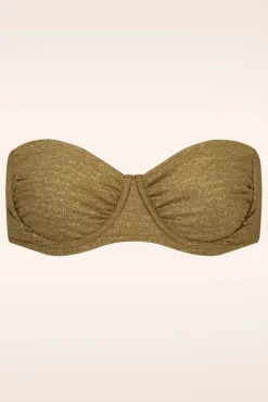Cyell Desert Glow Bikinitop In Goud><noscript><img width=