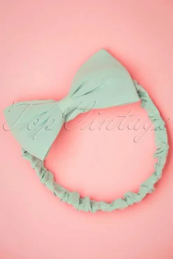 Banned Retro Dionne Bow Hoofdband In Mint><noscript><img width=