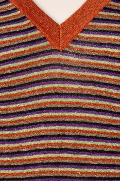 King Louie Double V Top Stardust In Karamel><noscript><img width=