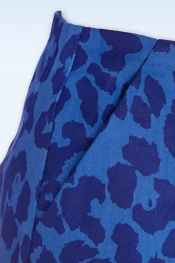 Louche Dylan Animal Magic Rok In Blauw><noscript><img width=