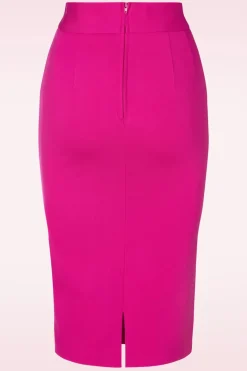 Very Cherry Emily Pencil Rok In Bubblegum Roze>Vrouwen Rokken