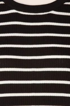 Wild Pony Ezra Midi Jurk In Zwart En Wit><noscript><img width=