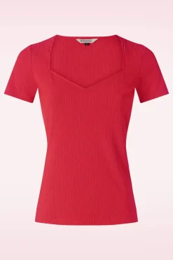 Banned Retro Fara Top In Rood>Vrouwen T-Shirts