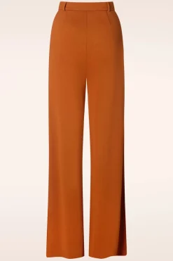 King Louie Fintan Milano Crepe Pantalon In Karamel><noscript><img width=