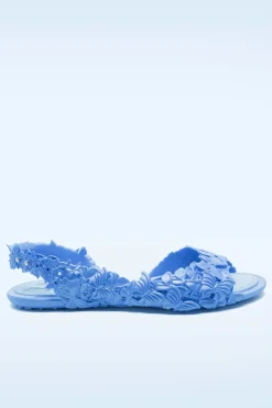 Sunies Flexi Butterfly Flipflop Sandaaltjes In Glossy Blauw>Vrouwen Slippers