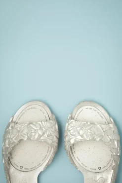 Sunies Flexi Vlinder Flipflop Sandalen In Pearl><noscript><img width=