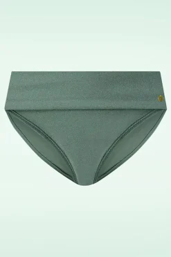 TC Beach Flipover Bikinibroekje In Groene Glitter>Vrouwen Bikini's