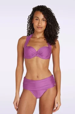 TC Beach Flipover Bikiniroekje In Glanzend Lilapaars>Vrouwen Bikini's