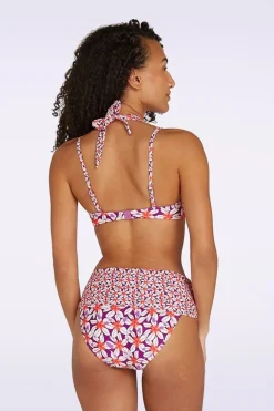 TC Beach Flipover Summer Flowers Bikinibroekje In Paars><noscript><img width=