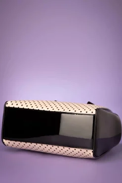 Banned Retro Frances Polka Star Tas In Zwart En Blush><noscript><img width=