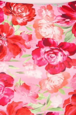 Vintage Chic for Topvintage Francine Flower Swing Jurk In Roze><noscript><img width=
