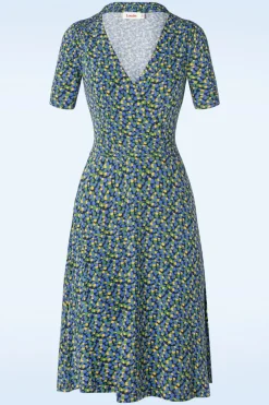 Louche Frankie Bubble Pop Wikkel Jurk In Multi>Vrouwen Swing Jurken