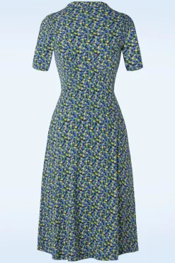 Louche Frankie Bubble Pop Wikkel Jurk In Multi>Vrouwen Swing Jurken