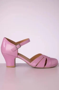 Miz Mooz Fritzi Pumps In Lak Roze>Vrouwen Pumps