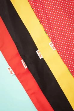 Be Bop a Hairbands Haarsjaal In Rood><noscript><img width=