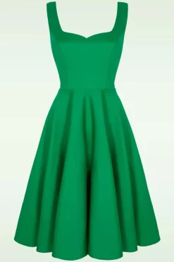 Bunny Heidi Jurk In Groen>Vrouwen Plus Size Jurken