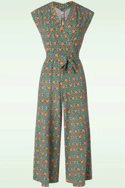 Blutsgeschwister Hello Fritjes Jumpsuit In Flowers Mirror Of Joy>Vrouwen Playsuits & Jumpsuits