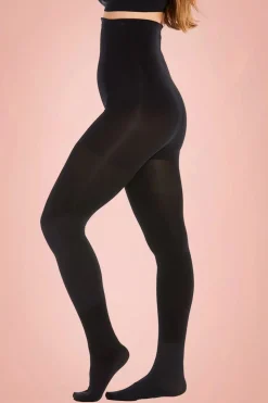 MAGIC Bodyfashion High Waist Slim Panty In Zwart>Vrouwen Panty's